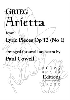 Arietta arranged for chamber ensemble